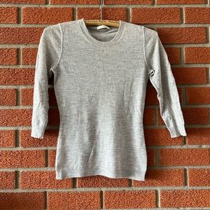 Jaiden 100% Cashmere Crewneck 3/4 Sleeves